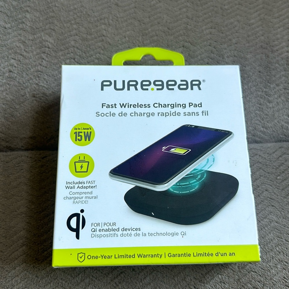 Pure gear fast wireless charging pad